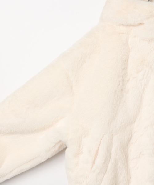 10C REPIPI（ジューシーレピピ）の「【10C REPIPI】洗えるモコモコファーパーカー（その他アウター・キッズ・チャコールグレー/アイボリー/モカ・120cm/130cm/110cm）」の21枚目の写真