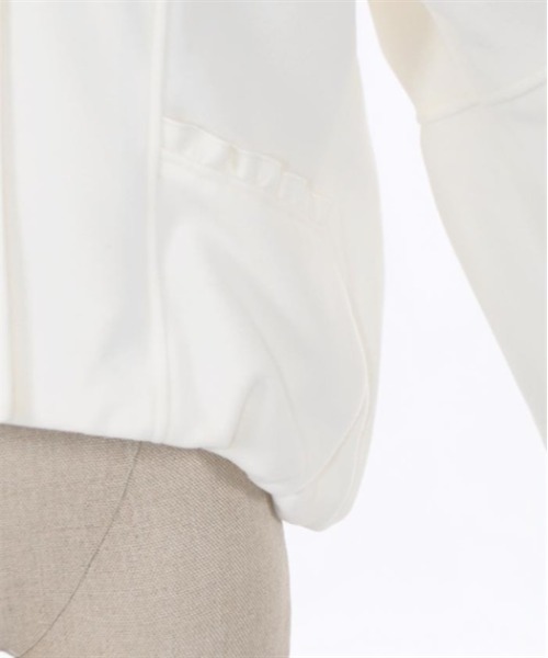 axes femme POETIQUE（アクシーズファムポエティック）の「ベルスリーブフード付コート（その他アウター・レディース・キナリ/パープル/ブラック・MEDIUM）」の19枚目の写真