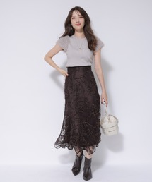 【新品】Apuweiser-riche ♡ ボリュームスリーブニットオーバー Apuweiser-riche（アプワイザーリッシェ）の「ふわふわスリーブニット