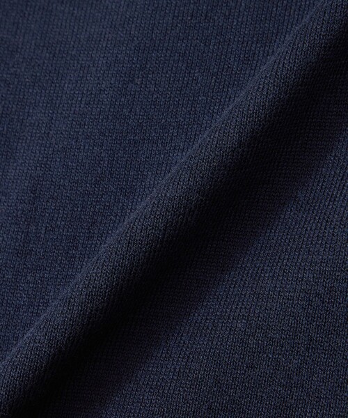 MACKINTOSH PHILOSOPHY（ﾏｯｷﾝﾄｯｼｭ ﾌｨﾛｿﾌｨｰ）の「ケープコンビニット（ニット/セーター・レディース・ライトブルー/ダークネイビー/ホワイト系その他・38）」の4枚目の写真