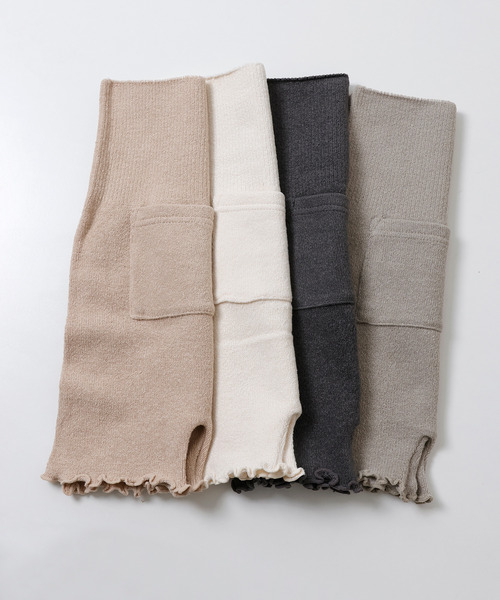 emesuelee（エメスーリー）の「カイロポケット付き腹巻きパンツ（その他ルームウェア・レディース・チャコールグレー/ライトグレー/ベージュ/アイボリー・フリー）」の16枚目の写真