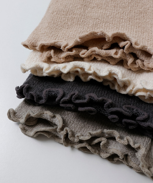 emesuelee（エメスーリー）の「カイロポケット付き腹巻きパンツ（その他ルームウェア・レディース・チャコールグレー/ライトグレー/ベージュ/アイボリー・フリー）」の17枚目の写真