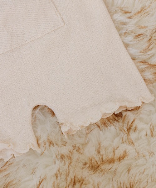 emesuelee（エメスーリー）の「カイロポケット付き腹巻きパンツ（その他ルームウェア・レディース・チャコールグレー/ライトグレー/ベージュ/アイボリー・フリー）」の6枚目の写真