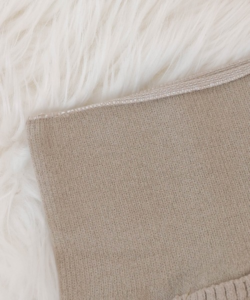 emesuelee（エメスーリー）の「カイロポケット付き腹巻きパンツ（その他ルームウェア・レディース・チャコールグレー/ライトグレー/ベージュ/アイボリー・フリー）」の11枚目の写真