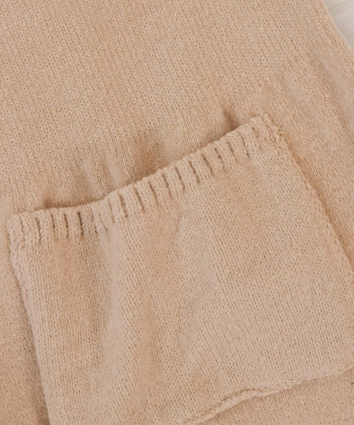 emesuelee（エメスーリー）の「カイロポケット付き腹巻きパンツ（その他ルームウェア・レディース・チャコールグレー/ライトグレー/ベージュ/アイボリー・フリー）」の5枚目の写真