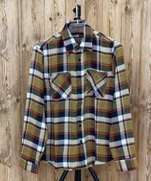 AVIREX(ABbNX)COTTON FLANNEL SHIRT(Vc/uEX)