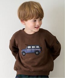 車アップリケトレーナー