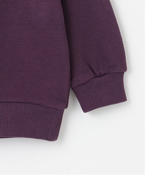 petit main（プティマイン）の「車アップリケトレーナー（スウェット・キッズ・モカ/ダークパープル/ホワイト系その他・80ｃｍ/90cm/110cm/100cm/120cm/130cm）」の14枚目の写真