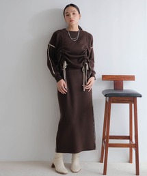 SET（セット）の「バイカラードロストニットセットアップ（セットアップ）」