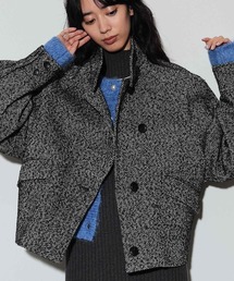 GALLEST | ヘリンボーンツイードコート(その他アウター)