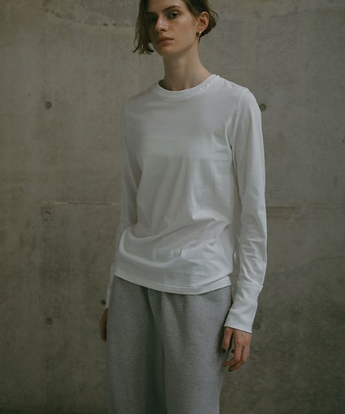 ETRE TOKYO カットオフカフスロンTee グレー　新品　本日のみ価格 カットオフカフスロンTee（カットソー/Tシャツ）｜ETRÉ TOKYO