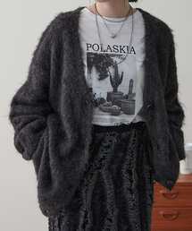 NUNIFE（ユニフィー）の「《さやべびコラボ》起毛カーディガン（カーディガン/ボレロ・レディース）」