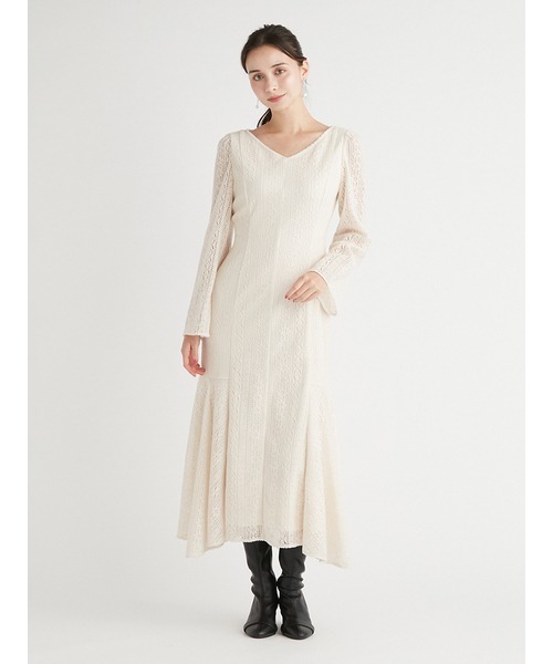 CELFORD（セルフォード）の「ブラッシュレースワンピース（ワンピース