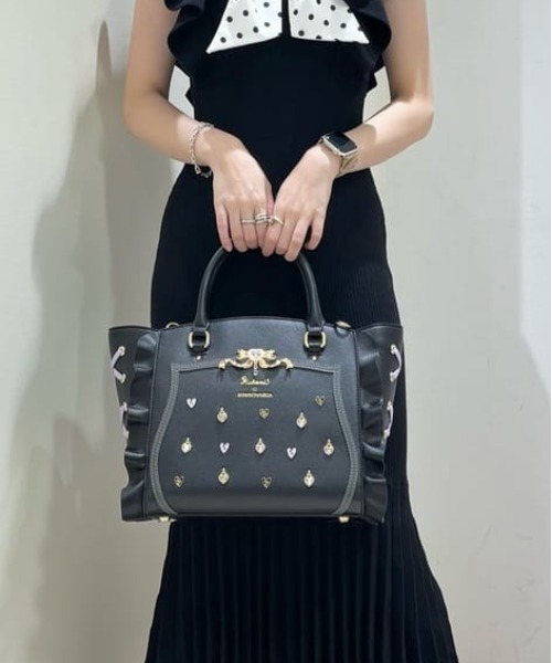 SAMANTHAVEGA サマンサベガ クロミビジューフラッターショルダーバッグ Samantha Vega ハンドバッグ 「クロミ コレクション」フラッター
