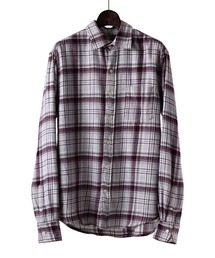 many men many mind（メニーメンメニーマインド）の「レギュラーカラー ネルシャツ/チェックシャツ/レギュラーフィット（シャツ/ブラウス）」