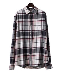 many men many mind（メニーメンメニーマインド）の「レギュラーカラー ネルシャツ/チェックシャツ/レギュラーフィット（シャツ/ブラウス）」