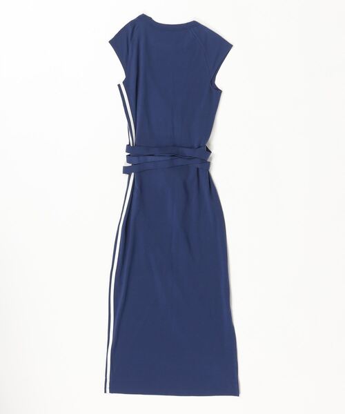 Y-3(ワイスリー)の「W TNC 3 STRP DR(ワンピース・レディース・ダークブルー・X-SMALL/SMALL/XX-SMALL)」の6枚目の写真