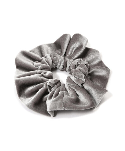 NATURAL BEAUTY BASIC（ナチュラルビューティーベーシック）の「ビッグリボンベロアバッグ（ハンドバッグ・レディース・グレー/ピンク・ﾌﾘ-）」の3枚目の写真