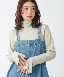 【MICA&DEAL /マイカアンドディール】ドライテレコハイネックプルオーバー / シアートップス / 長袖【WEB限定】