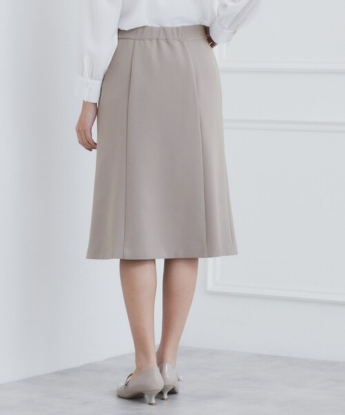 index（インデックス）の「《通勤・セレモニー/セットアップ対応》多機能ストレッチフレアスカート【洗濯機洗い可/防シワ/抗ピル】（スカート・レディース・ナチュラル/グレー/ブラック系7/ネイビー・36/38/42/40）」の22枚目の写真