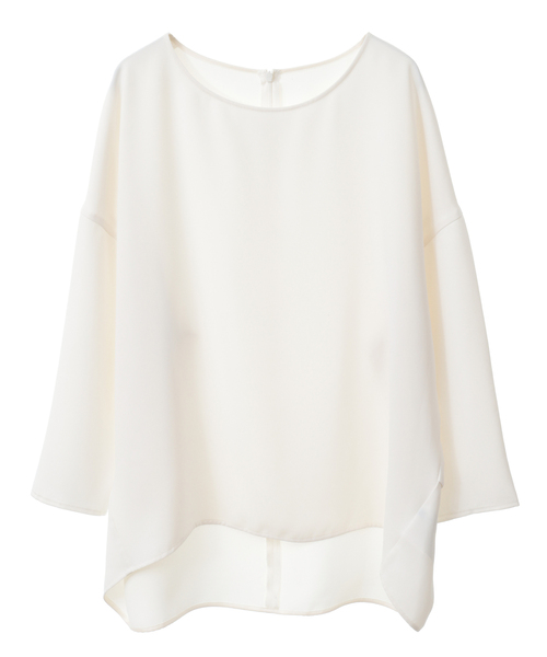 Liesse（リエス）の「ワイドプルオーバー（シャツ/ブラウス・レディース・ホワイト/ブラック・FREE）」の14枚目の写真