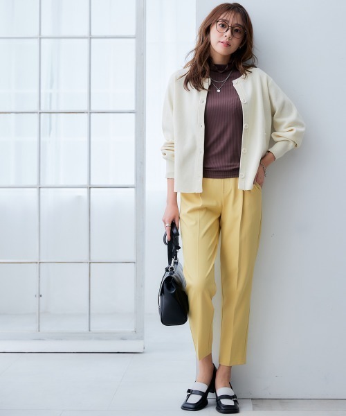 nissen（ニッセン）の「ふっくらかるいフォルムニット前後２WAYカーディガン(ハンガー干し可能)＜大きいサイズ有＞（カーディガン/ボレロ・レディース・ベージュ系/グレイッシュブルー/ブラック/モカ・3L/LL/M/S/L）」の18枚目の写真