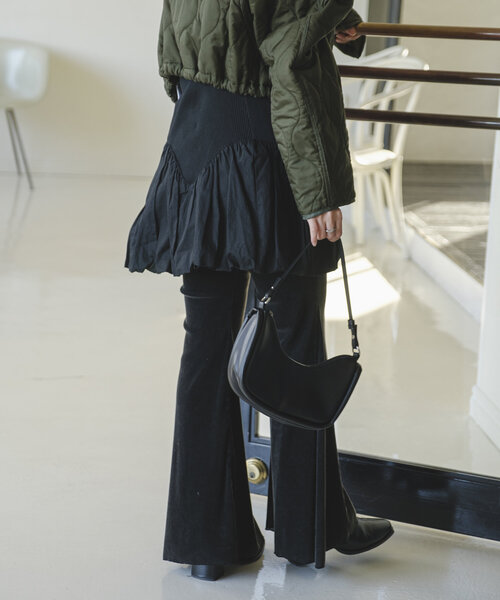 【セール】バルーン2WAYミニスカート（スカート）｜Kastane（カスタネ）