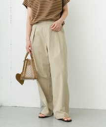 ITEMS URBANRESEARCH | コットンタックワイドパンツ(その他パンツ)