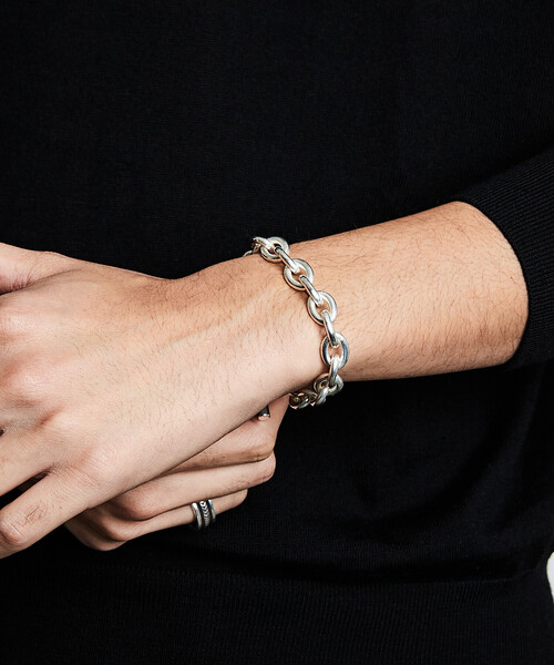 FREAK'S STORE（フリークスストア）の「限定展開 アズキ チェーンブレスレット（ブレスレット・メンズ・シルバー・ONE SIZE）」の9枚目の写真