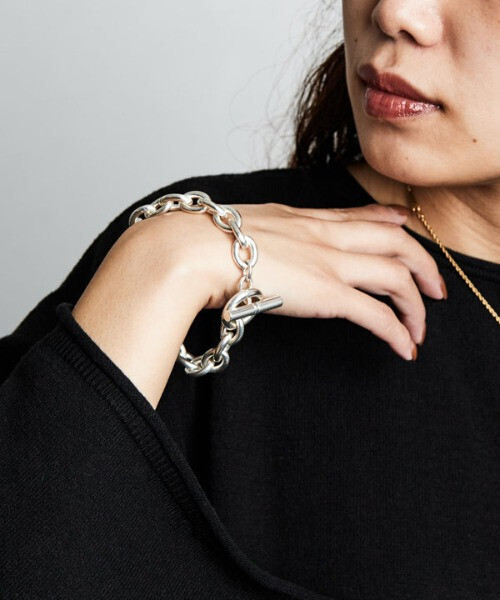 FREAK'S STORE（フリークスストア）の「限定展開 アズキ チェーンブレスレット（ブレスレット・メンズ・シルバー・ONE SIZE）」の10枚目の写真