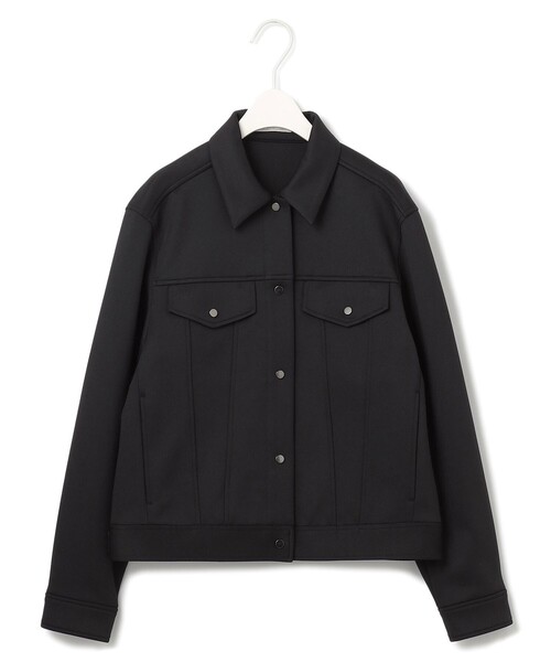 ICB(アイシービー)の「【洗える】 コンパクトダンボールニット ジャケット(その他アウター・レディース・ブラック系/アイボリー系・0/6/4/2)」の11枚目の写真