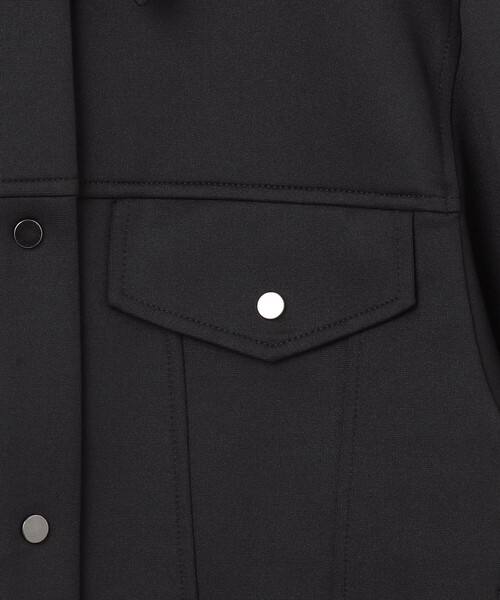 ICB(アイシービー)の「【洗える】 コンパクトダンボールニット ジャケット(その他アウター・レディース・ブラック系/アイボリー系・0/6/4/2)」の14枚目の写真