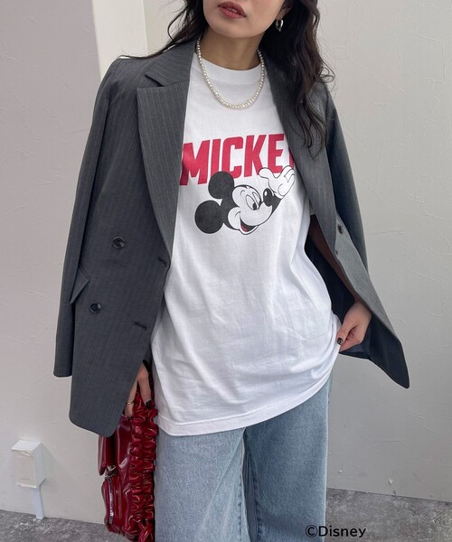 【GOOD ROCK SPEED/グッドロックスピード】Disney Mickey半袖Tシャツ（Tシャツ/カットソー）｜fredy emue（フレディエミュ）