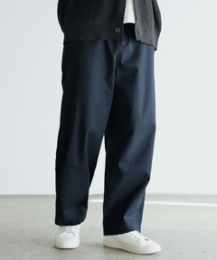 無印良品MUJI Labo◆【完売】リネン太番手ワイドパンツ ネイビー W73 無印良品MUJI Labo◇【完売】リネン太番手ワイドパンツ ネイビー