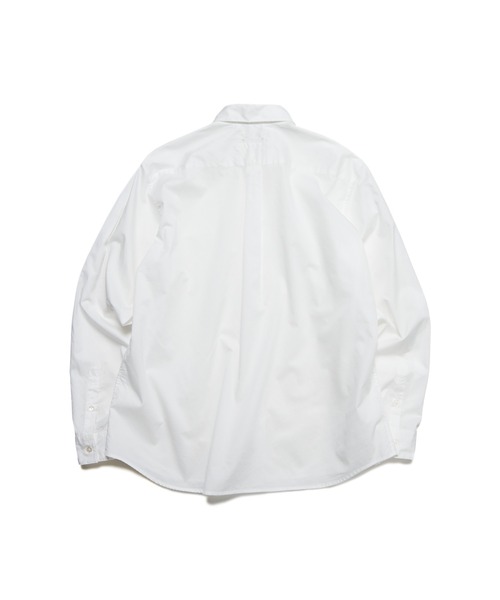 SOPHNET.(ソフネット)の「HIGHCOUNT TWILL REGULAR FIT SHIRT(シャツ/ブラウス・メンズ・ネイビー/ホワイト・SMALL/MEDIUM/LARGE/X-LARGE)」の4枚目の写真