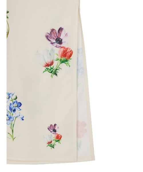EMMA MAJOLICA PLEATS SKIRT