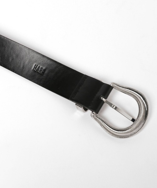 HARE（ハレ）の「ビンテージライクフェイクレザーベルト(HARE)（ベルト・レディース・グレー/ブラック/ブラウン・FREE）」の12枚目の写真