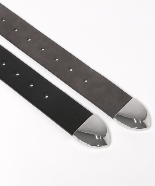 HARE（ハレ）の「ビンテージライクフェイクレザーベルト(HARE)（ベルト・レディース・グレー/ブラック/ブラウン・FREE）」の14枚目の写真