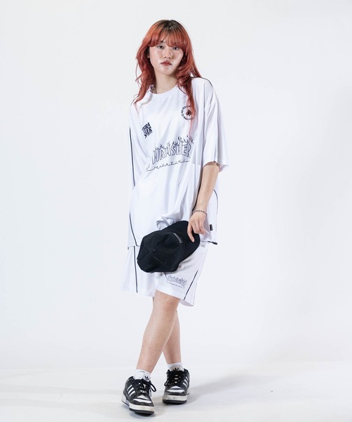 THRASHER(スラッシャー)の「【at】〔THRASHER/スラッシャー〕S/S GAME TEE ファイアーパターンロゴ パイピングデザイン ゲームTシャツ(その他トップス・メンズ・ブラック/ホワイト/グリーン・MEDIUM/LARGE)」の17枚目の写真