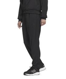 アディダス adidas スリーストライプス レギュラーフィット ダブルニット オープンヘム トラックパンツ