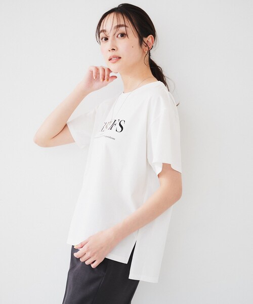 ロゴTシャツ（Tシャツ） | UNTITLED（アンタイトル）| ワールド