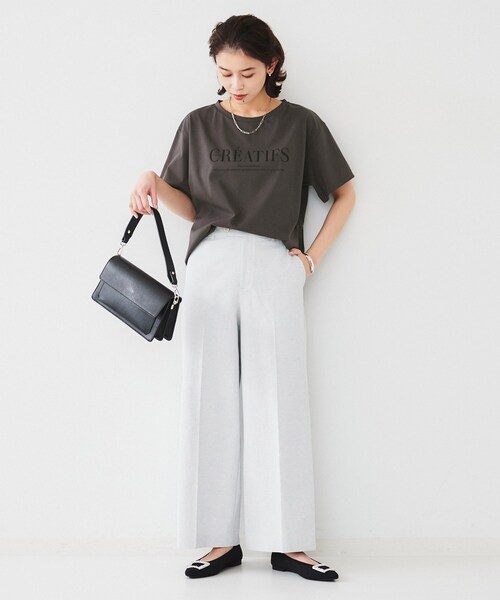 新品タグ付★アンタイトル【untitled】ロゴTシャツ 未使用タグ付 UNTITLED アンタイトル Tシャツ ホワイト サイズ1