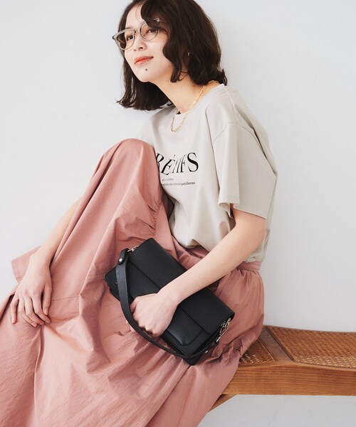 新品タグ付★アンタイトル【untitled】ロゴTシャツ ロゴTシャツ（Tシャツ） | UNTITLED（アンタイトル）| ワールド