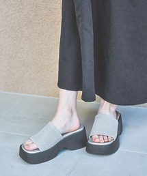 ニット厚底サンダル / 288787