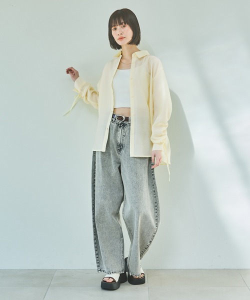 LAKOLE（ラコレ）の「ニット厚底サンダル / 288787（サンダル・レディース・ライトグレー/オフホワイト/ブラック・LARGE/MEDIUM）」の14枚目の写真