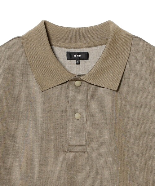BEAMS（ビームス）の「テック ポロシャツ（ポロシャツ・メンズ・ベージュ/ネイビー・S/M/L/XL）」の7枚目の写真