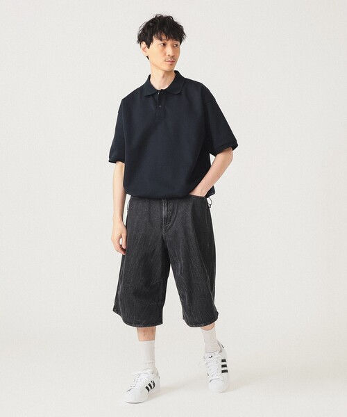 BEAMS（ビームス）の「テック ポロシャツ（ポロシャツ・メンズ・ベージュ/ネイビー・S/M/L/XL）」の13枚目の写真