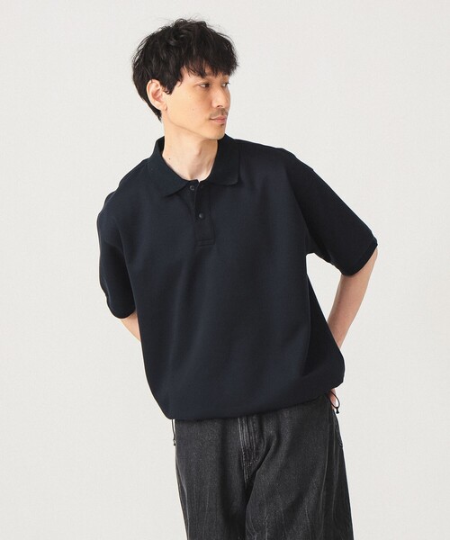 Beams ClubHaus ポロシャツ 黒 Mサイズ ビームスゴルフ 半袖ポロシャツ 黒×ライトグレー 2018年発売