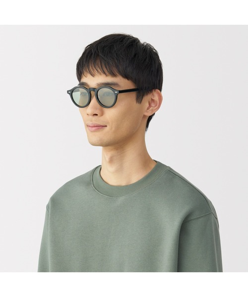 無印良品（ムジルシリョウヒン）の「ＵＶ４００カット　クラウンパント型　サングラス（サングラス・レディース・ブラック/ブラウン・FREE）」の8枚目の写真