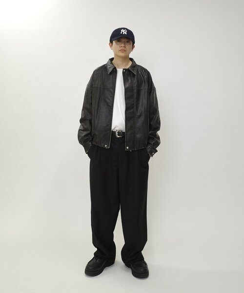 WHO'S WHO gallery（フーズフーギャラリー）の「2サイズ【SOUR CREAM/サワークリーム】ワッフルクルーネックロンTEE（Tシャツ/カットソー・レディース・グレー/ブラック/ホワイト・MEDIUM/LARGE）」の5枚目の写真